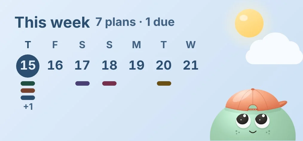 This week widget