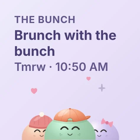 Bunch widget
